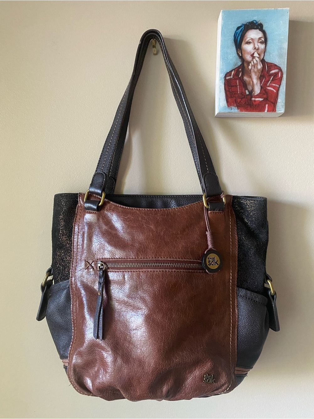 The Sak genuine leather purse